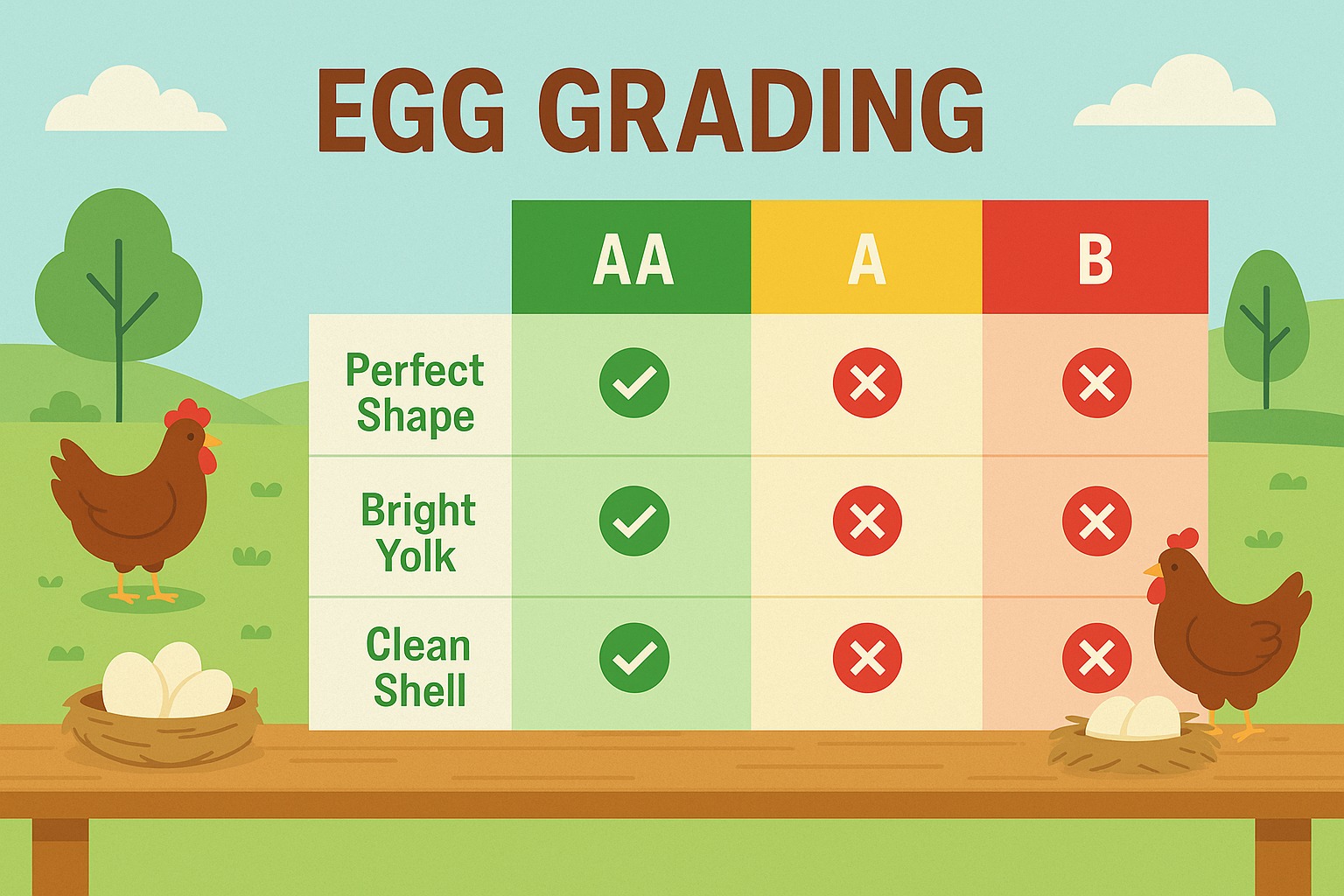 Egg Grading: Ensuring the Best Quality - Mahendra Feeds